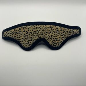 Liberator LoveBlind - Microfiber Black Leopard Print Sensory Mask Blindfold